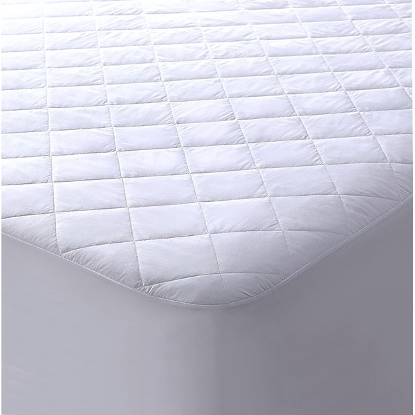 Bronwen Mathews Quilted Mattress Protector Small Double 4FT 122x190 cm Deep Fitted Mattress Protector up to 40 CM, Mattress Cover, Mattress Topper Breathable, Hypoallergenic (Small Double 4FT)