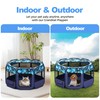 Grandtail Extra Large Dog Playpen, Portable Pet Play Pen for