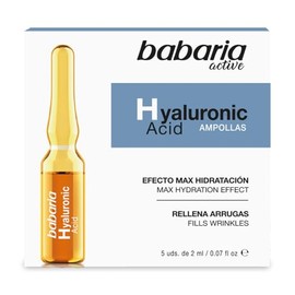Babaria Ampollas Facial AC Hialuronico, 5 Unidades, Blanco, 2 Mililitros - Producto Original de Alta Calidad, Entrega Rápida y Segura, Garantía Inclui