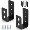 2x4 Door Barricade Brackets Security Bar U Bracket Heavy Duty