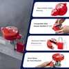 BOZZYS Red Faucet Locks Outdoor with Aluminum Padlock | Fit