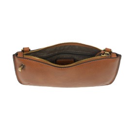 Joy Susan Women's Fashion Purse Mini Crossbody Wristlet Clutch Handbag - Cedar Brown
