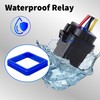 5 PCS 12V DC Waterproof Automotive Relay Kit with Harness,