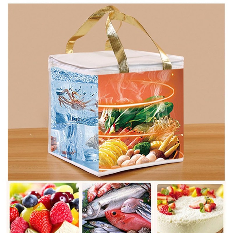 CuiCanfla Insulated Reusable Grocery Shopping Bags - 1 Piece