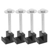 Tool Box Mounting Kit 4Pcs Set Pickup Truck Tool Box