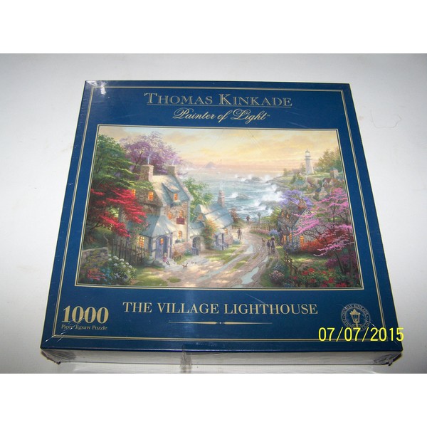 Thomas Kinkade- The Village Lighthouse, Painter of Light- 1,000 Piece