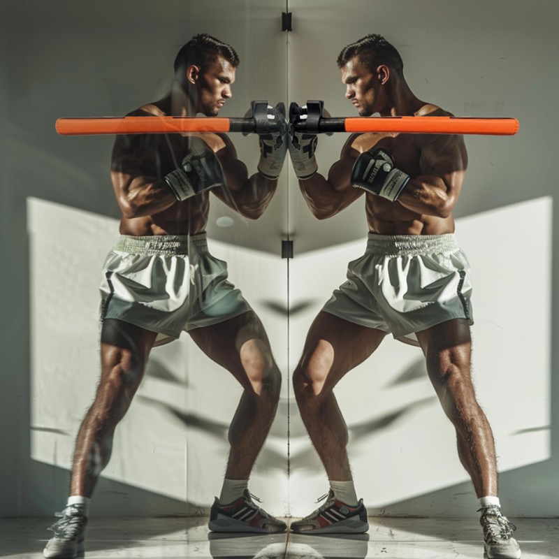 Wuquar Adjustable Boxing Stick Fixing Device for Punching Bag Freestyle