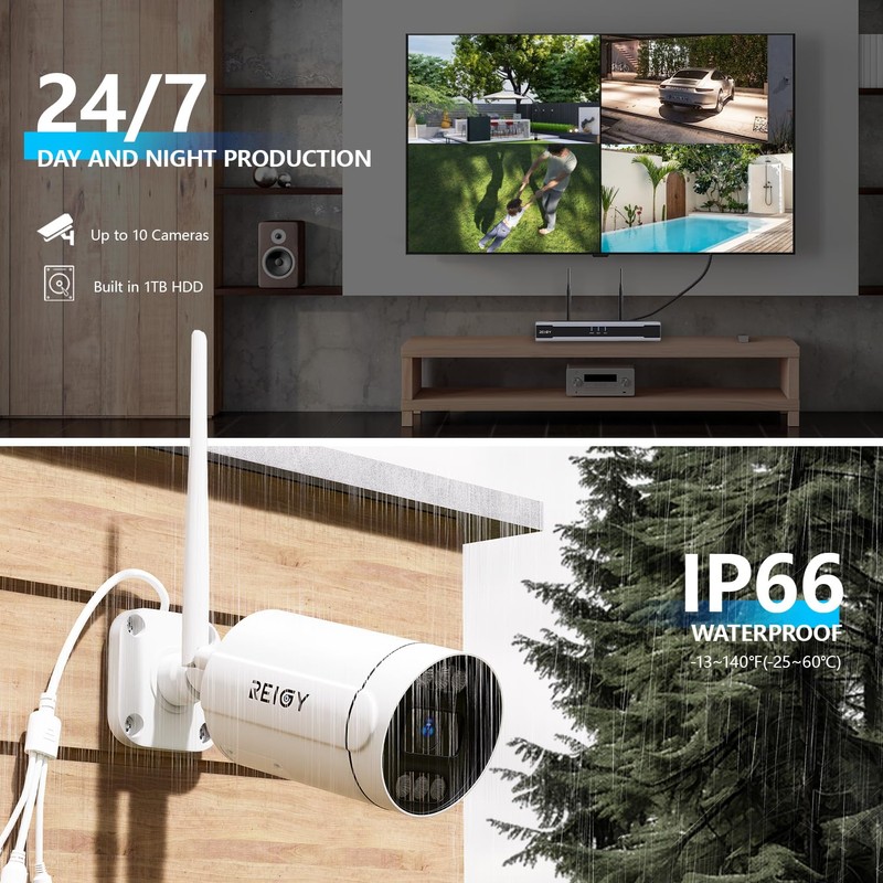 REIGY 5MP Bullet Camera for NVR