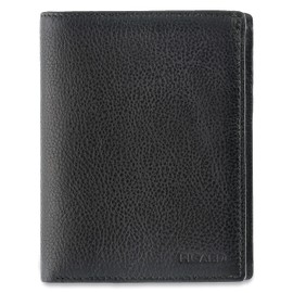 Picard HANS 1 Men's Wallet Real Leather Medium with No Clasp Purse Everyday Going Out, charcoal, Wallet