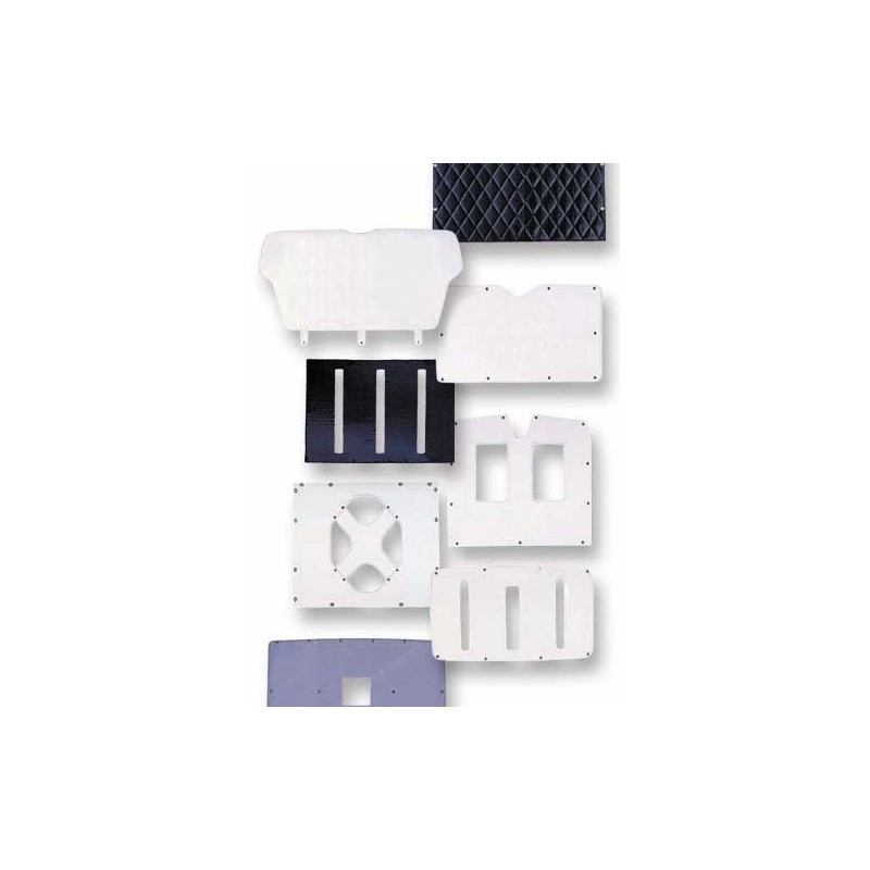 Belmor WF-2205-1 White Winterfront Truck Grille Cover for 2007-2018 Freightliner