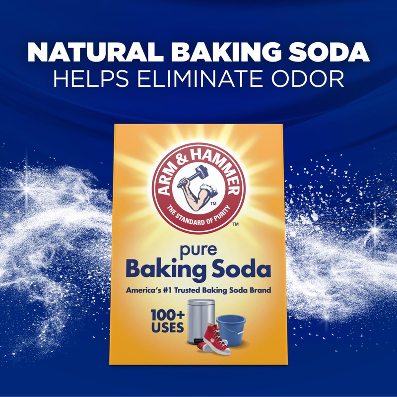 Arm & Hammer Laundry Detergent, Free of Perfume & Dyes,