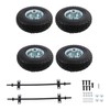 raseparter Wheel Kit Replacement for 9000 8750 6500 Watt Black