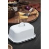 IB Laursen 0411-11 Butter Box Enamel White 13.2 x 10