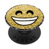Faux Glitter Cute Grinning Face With Smiling Eyes Pop Socket