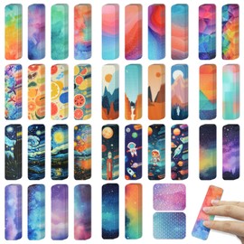 36 Pieces Anxiety Sensory Stickers for Anxiety Relief Items - Sensory Strip with 2 Textured Stickers - Desk Fidget for Adults Sensory Items - Calming Strips Anxiety Relief for Office