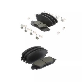 EXPPOWER Front Rear Brake Pads For Lexus ES350 ES300h UX200 UX250h 2019 2020 Toyota Camry