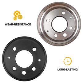 Gledewen Golf Cart Brake Drum/Hub and Brake Shoes Spring Kit Fit Club Car DS 1981-1994, Replace OEM# 1011137,4263 101146302 41819-86 1011433 1015757 101880701 1018163-01 101146