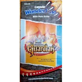 Park Map: Canada's Wonderland 2014 - Vaughan, ON Canada