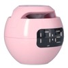 Multifunctional Bluetooth 5.0 Alarm Clock Speaker Rechargeable Ball Shape Portable