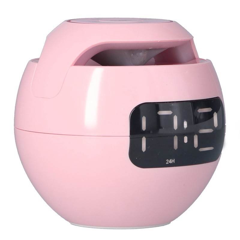 Multifunctional Bluetooth 5.0 Alarm Clock Speaker Rechargeable Ball Shape Portable