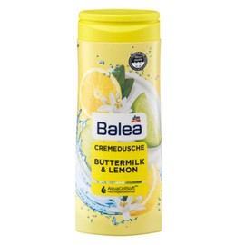 Balea [International Direct Shipping] Balea Buttermilk & Lemon Sour Cream 300ml / [해외직배송] 발레아 버터밀크&레몬 샤워크림 300ml