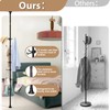 Sempicad Coat Rack Freestanding, 56 to 125 inch Adjustable Tension