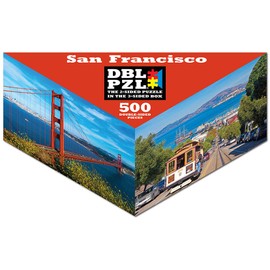 San Francisco DBL PZL 500 pc Double-Sided Jigsaw Puzzle