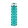 Ello Syndicate 20oz Reusable Glass Water Bottle with One-Touch Leak