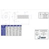 Hippo Hardware M6 (6mm X 55mm) Black Socket Countersunk Screw