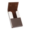 sourcing map Business Card Holder, PU Leather Business Card Case