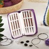 KnitPro Symfonie Afghanistan/Tunisian Crochet Hook Set, 8 Sizes (3.5 mm