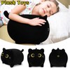 Fortuning's JDS 15.74 inch Black Cat Plush Toy Black Cat