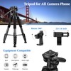 JOILCAN Tripod Camera Tripods, 74" Tripod for Camera Phone Video