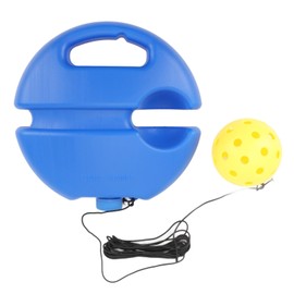 QANYEGN Pickleball Trainer, Pickleball Practice Rebounder, Hitting Training Tool with String 40 Hole Ball for Solo Practice Performance Improvement
