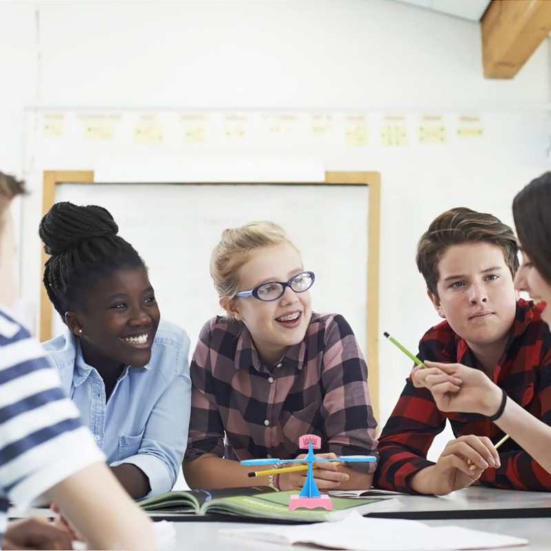 Totority 1set Student Tray Balance Science Laboratory Equipment for Boy