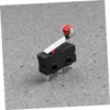 Mobestech 12pcs Micro Lever Roller Switches 250v 5a Spdt 1no