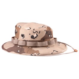 Rothco Camo Boonie Hat - Ultimate Sun Defense for Outdoor Adventures - 6-Color Desert Camo – 7 1/2