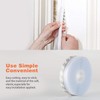 26 Feet Silicone Seal Strip,Door Weather Stripping, Sealing Tape for