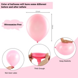 YHL Metallic Balloons 50pcs 12inches in variety of colors for Party Decorations Anniversary/Birthday/Baby Shower/Wedding/Unicorn etc Made of Strong Latex For Helium & Air Use