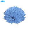 PATIKIL 4" Tissue Pom Poms Flowers, 10 Pack Paper Flower