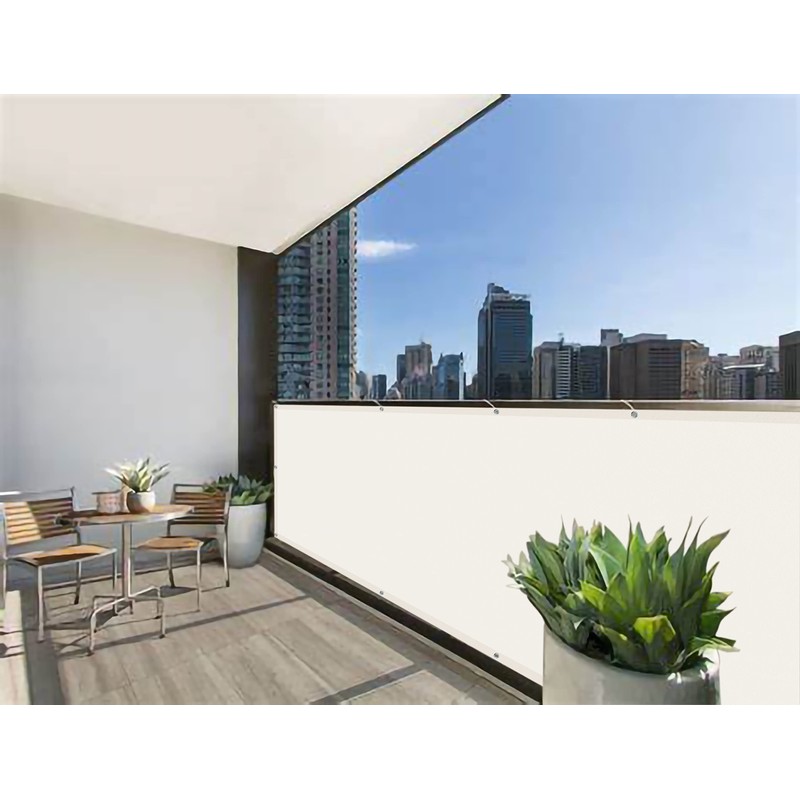 Cool Area balcony privacy screen, PES balcony cover anti-peeping, anti-rain,