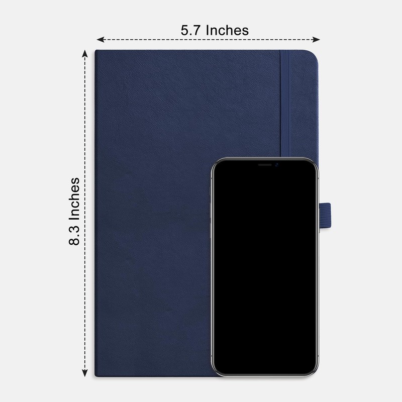 RETTACY Graph Grid Paper Notebook, 192 Pages, A5 Medium Size