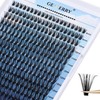 Individual Eyelashes, DIY Cluster Eyelashes, 0.07 D Curl, Individual Eyelash