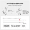 Klapgo Gold Stainless Steel Bracelet for Men with Cubic Zirconia,