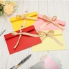 PATIKIL Invitation Envelopes, 25 Pack Greeting Card Envelope with Ribbon