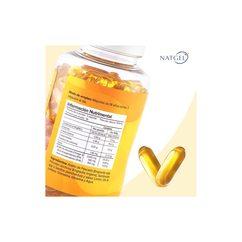 Omega 3 EPA 540 mg | DHA 360 mg -
