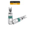 sourcing map 5pcs U Type Screwdriver Bit U6 1/4" Hex