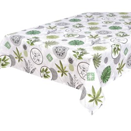 Beautex Oilcloth for Tables, Wipe-Clean Tablecloth, Square, Round, Oval, Motif and Size Selectable