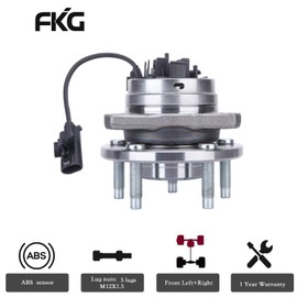 FKG 513214 Front Wheel Bearing Hub Assembly for 04-12 Chevy Malibu, 05-10 Pontiac G6, 07-09 Saturn Aura, 08-10 Chevy Cobalt HHR SS ONLY