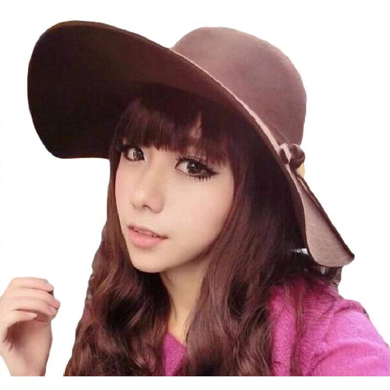 CMY Select Women's Hat, Wide Brim, Braun